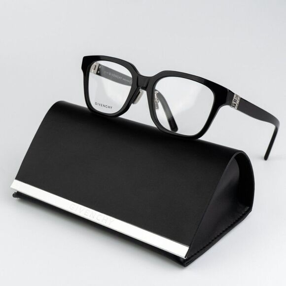 NEW Givenchy GV50040F 001 Black Women Square Eyeglasses - Picture 2 of 10